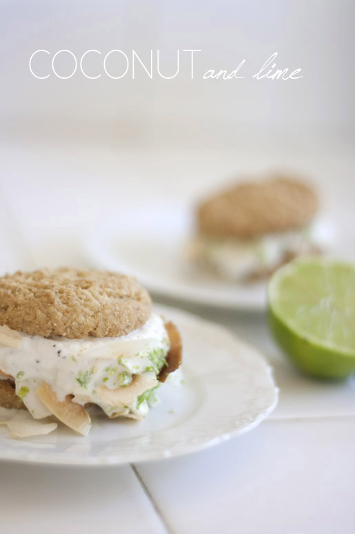 coconut and lime ice cream